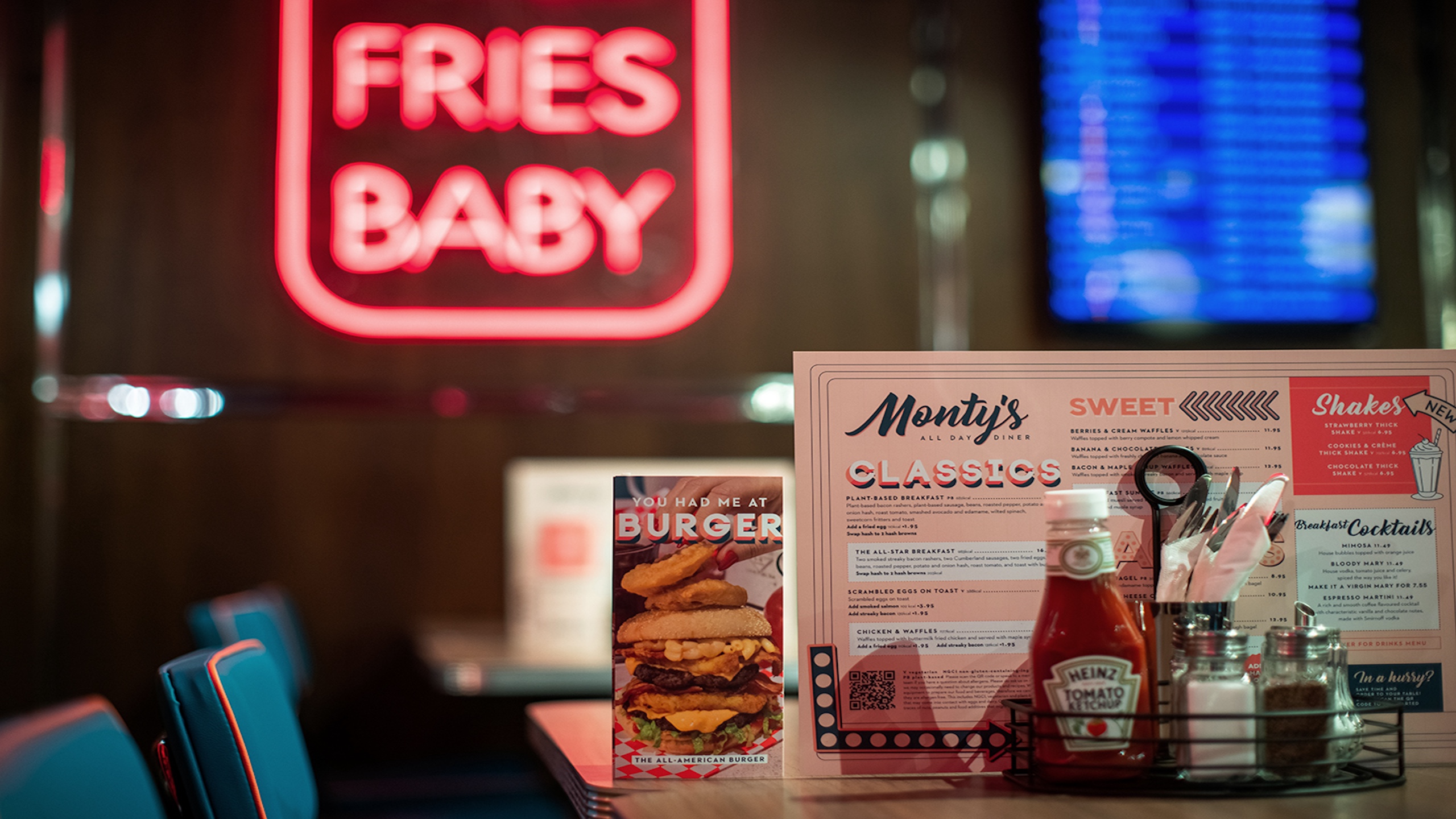 Monty’s Diner, Liverpool Airport