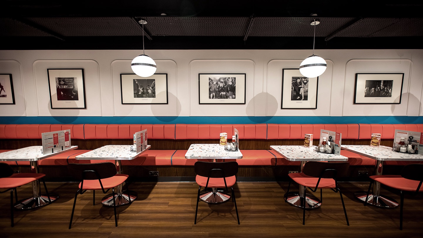 Monty’s Diner, Liverpool Airport