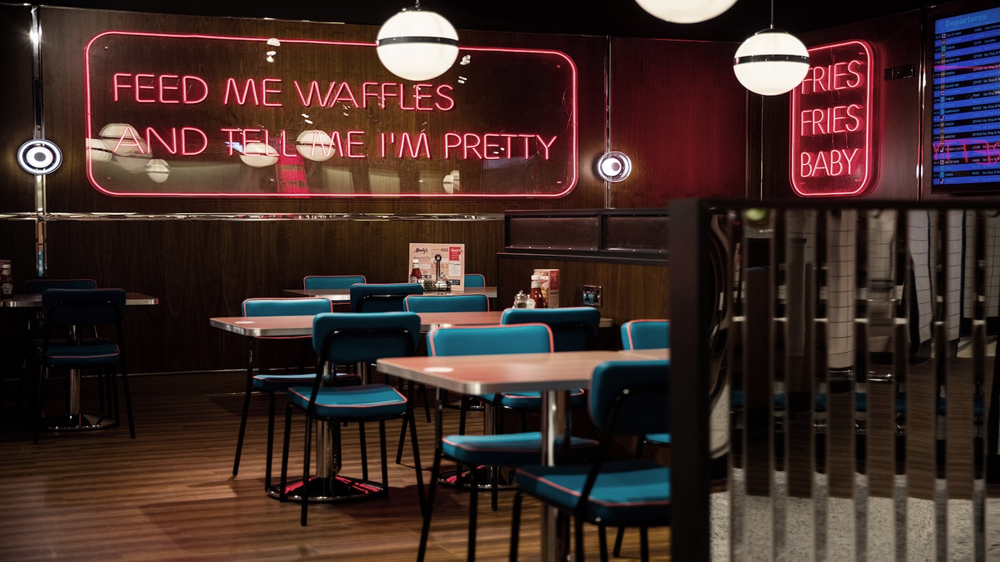 Monty’s Diner, Liverpool Airport