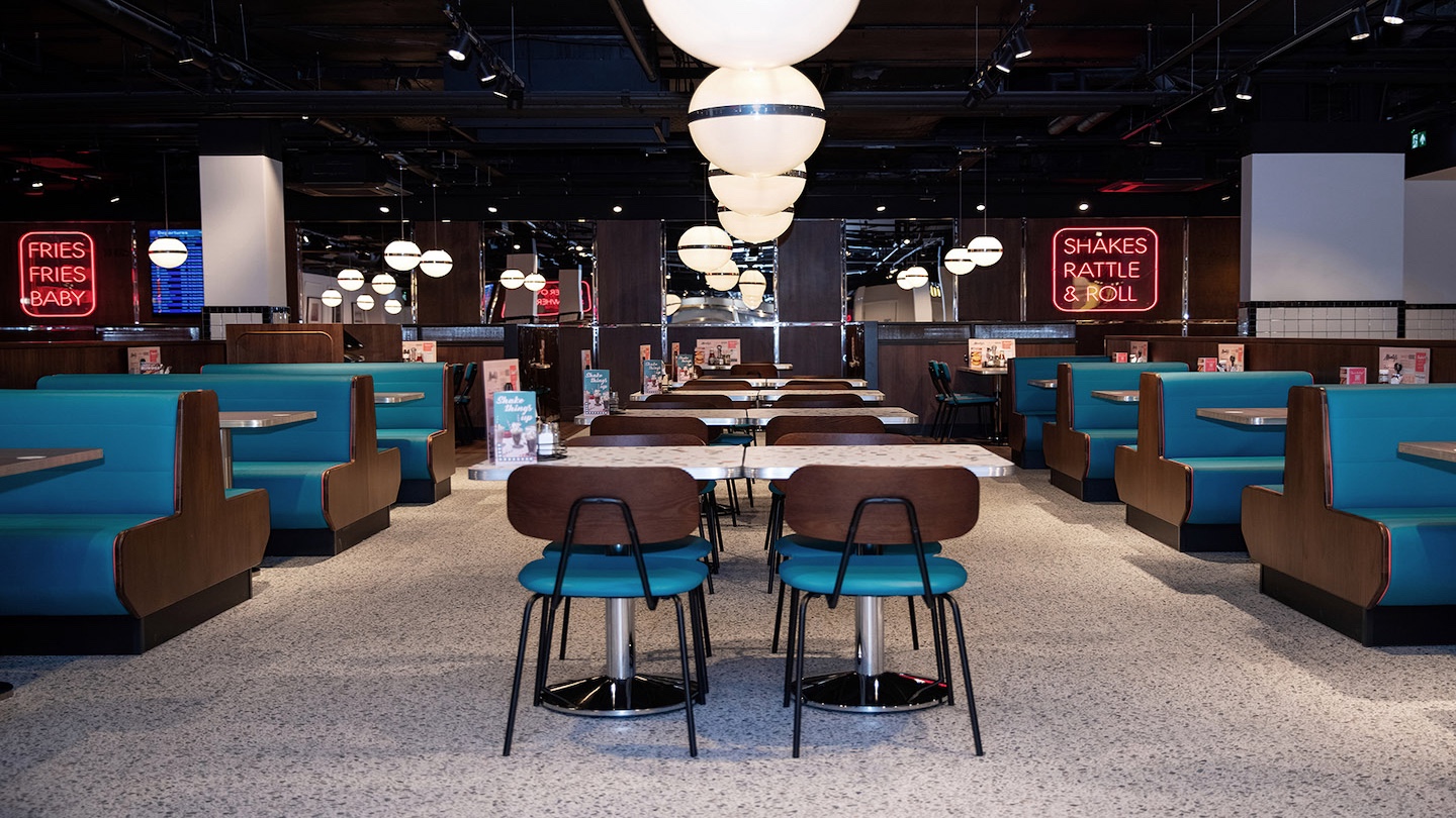 Monty’s Diner, Liverpool Airport